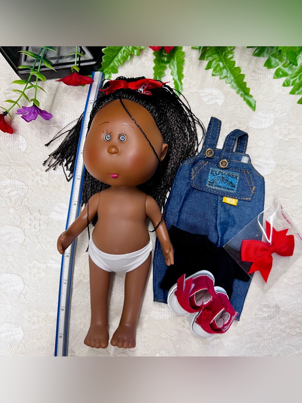 NWT-MIA 9”, 22 cm, 1/8 Scale Potato Doll Doll with Accessories - Picture 8 of 9